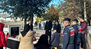 Şehit Jandarma Üsteğmen Ersan Yenici Babaeski'de Dualarla Anıldı