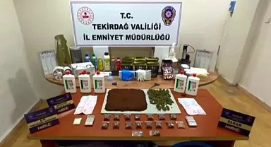 Tekirdağ’da 250 polisle uyuşturucu operasyonu