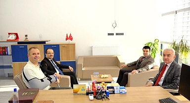 Vali Turan ve Başkan Bulut'tan Tapu ve Kadastro Müdürlüğü'ne Ziyaret