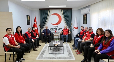 Vali Uğur Turan'dan Kızılay Haftası Ziyareti