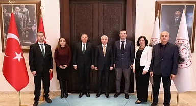 Vali Uğur Turan, PTT ve BOTAŞ Temsilcilerini Kabul Etti