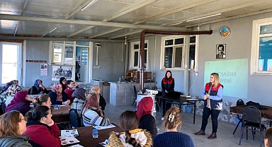 Vize’de Kadın Çiftçilere Süt Sağım Hijyeni Eğitimi Verildi