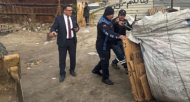 Zabıtadan Hurda Toplayıcıları ile Hurda Depolarına Denetim