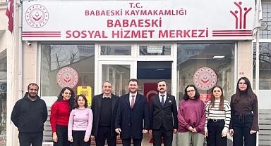 Babaeski Belediye Başkanı Dr. Fırat Yayla'dan Sosyal Hizmetler Merkezi Ziyareti