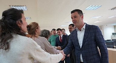 Başkan Sarıkurt, Personelin Yeni Yılını Kutladı