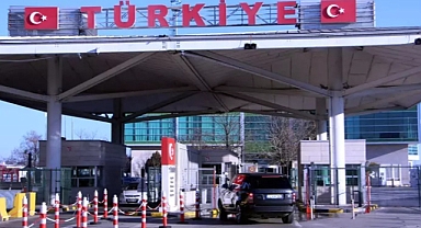 Bulgaristan'a açılan sınır kapılarında dezenfeksiyon sistemi devreye alındı