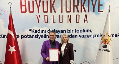 Canan Sözgen, AK Parti Babaeski İlçe Kadın Kolları Başkanı Oldu