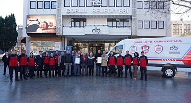 Çorlu 59 AKE´nin Araç Filosu Genişliyor	