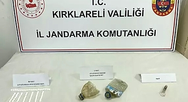 Kırklareli'de çok sayıda uyuşturucu ele geçirildi