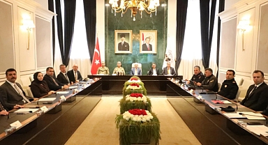 Kırklareli İl Güvenlik ve Asayiş Koordinasyon Toplantısı Yapıldı