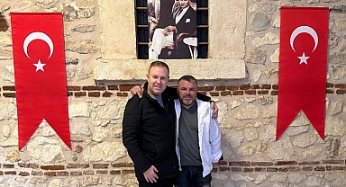 Kırklareli Ticaret ve Sanayi Odası Başkanı Soner Ilık, Gündüzler Mandıracılık Sahibi Murat Gündüz’ü Ağırladı