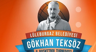 Lüleburgaz’da Gökhan Teksöz 6. Basketbol Turnuvası Fikstürü Açıklandı