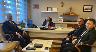 Pehlivanköy Belediye Başkanı Gündüz Hoşgör Ankara'da Ziyaretlerde Bulundu