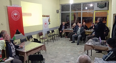 Pehlivanköy’de Gece Eğitimleri Sürüyor: Çiftçiler Bilgilendirildi