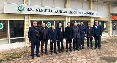 S.S. Alpullu Pancar Ekicileri Kooperatifi’ne Anlamlı Ziyaret