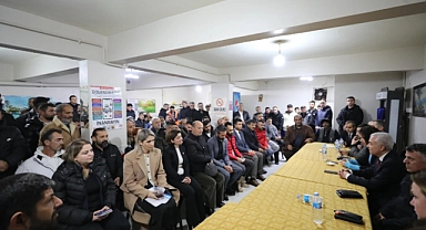 Vali Uğur Turan, Yayla Mahallesi Sakinleri ile Buluştu