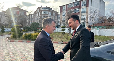 Yeni İlçe Milli Eğitim Müdürüne Hayırlı Olsun Ziyaretleri Sürüyor