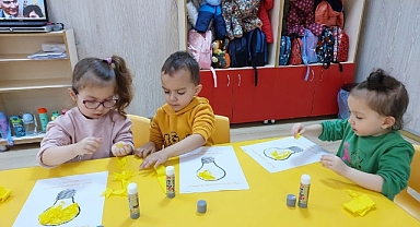 Babaeski Ayçiçeği Anaokulu'nda Enerji Tasarrufu Haftası Etkinlikleri