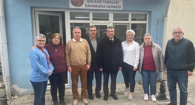 Babaeski Balkan Türkleri Derneği, Kaymakam Tamer Orhan'ı Ağırladı