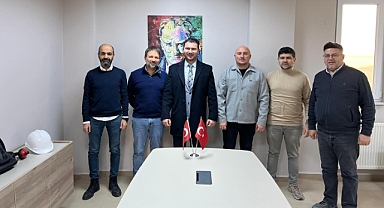 Babaeski Belediye Başkanı Dr. Fırat Yayla, Bektaş Beton A.Ş.’yi Ziyaret Etti