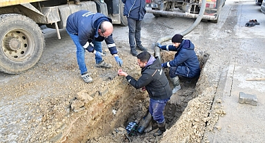 Babaeski Belediye Ekipleri Su Arızalarına Hızlı Müdahale Etti