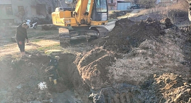 Babaeski Cumhuriyet Mahallesi'nde Kanalizasyon Altyapısı Yenilendi