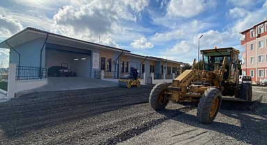 Babaeski’de Acil Sağlık İstasyonu Yolu İyileştirildi