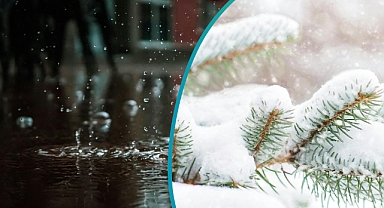 Babaeski'de Karla Karışık Yağmura Hazır Olun