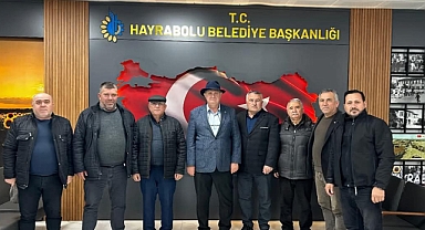 Babaeski Ziraat Odası’ndan Hayrabolu Belediye Başkanı’na Ziyaret