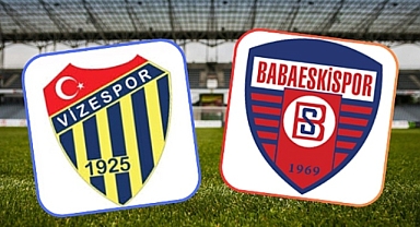 Babaeskispor, Vizespor Deplasmanında 2-1 Mağlup Oldu