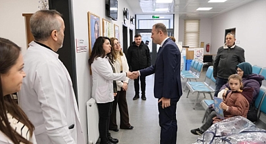 Başkan Derya Bulut’tan Pınar Mahallesi Aile Sağlık Merkezi Ziyareti