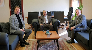 Başkan Ilık ve Özsan’dan Rektör Şengörür’e Ziyaret