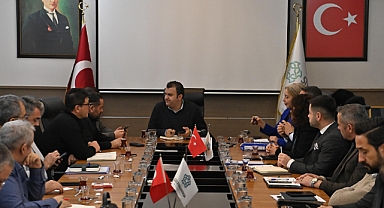 Başkan Nallar Birim Müdürleri ile Yılın İlk Toplantısını Yaptı