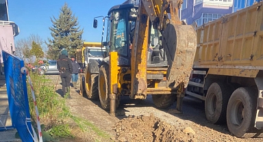 Bir-Essa Konutları'nda İçme Suyu Hattı Yenileme Çalışmaları