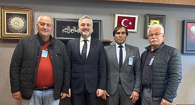 Çavuşköy Muhtarı Mehmet Genç’ten Milletvekili Sarıçam’a Ziyaret