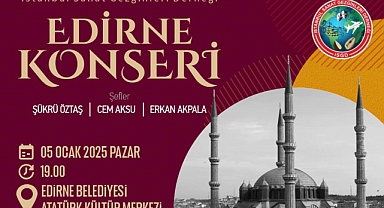 İstanbul Sanat Gezginleri Derneği, Edirne’de Unutulmaz Bir Yeni Yıl Konseri Sunuyor