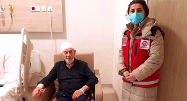 Kıbrıs Gazisi Mehmet Camlı’ya Geçmiş Olsun Ziyareti Gerçekleştirdi