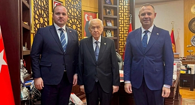Kırklareli Belediye Başkanı Derya Bulut, Devlet Bahçeli'yi Ziyaret Etti