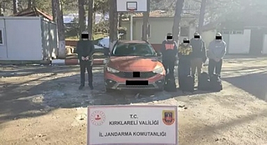 Kırklareli'de 40 kaçak göçmen yakalandı