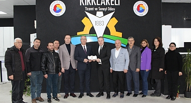 Kırklareli TSO Başkanları Soner Ilık ve İsmail Hakkı Özsan, İYİ Parti Heyetini Ağırladı