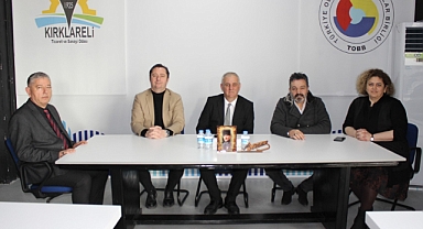 Kırklareli TSO, Türkiye Bosna Sancak Derneği Kırklareli Şubesini Ağırladı