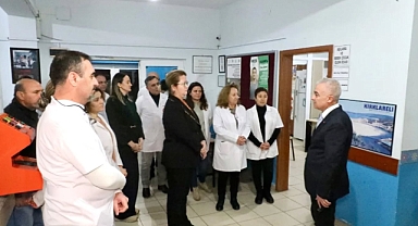 Kırklareli Valisi Uğur Turan, Aile Sağlığı Merkezlerini Ziyaret Etti