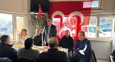 Kofçaz Belediye Başkanı Levent Şenol, Muhtarlarla Buluştu