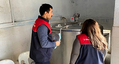 Kofçaz’da Süt Tankları Denetimleri Başladı