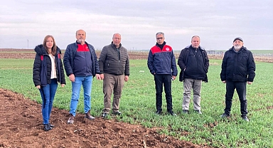 Kuşak, Elmas, Kınalı ve Kaymaklı Yulaf Çeşitlerinin Demonstrasyon Saha Kontrolleri Yapıldı