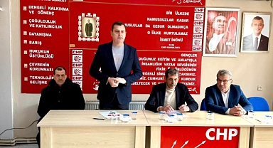 Milletvekili Gündoğdu, Babaeski’de CHP Olağan Halk Toplantısına Katıldı