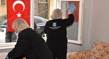 Süleymanpaşa Belediyesi Evde Bakım ve Temizlik Hizmetine Devam Ediyor