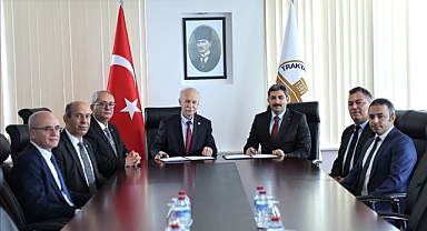 TRAKYA ÜNİVERSİTESİ İLE EDİRNE CUMHURİYET BAŞSAVCILIĞI ARASINDA İŞ BİRLİĞİ PROTOKOLÜ