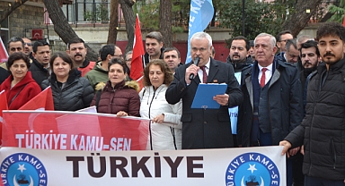 Türkiye Kamu-Sen Kırklareli İl Başkanlığı'ndan Memur ve Emekli Zam Oranlarına Tepki