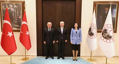 Vali Uğur Turan, Ali Hikmet Tuncer'i Ağırladı